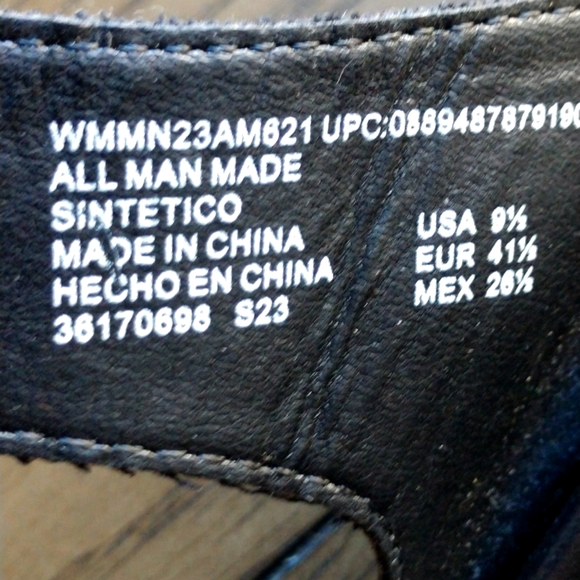 Madden Girl NYC Woman's 2 Band Chunky Lug Foot bed Sandals Size 9.5 NWT Black - Picture 6 of 7